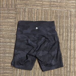 lululemon athletica Black Camo Leggings